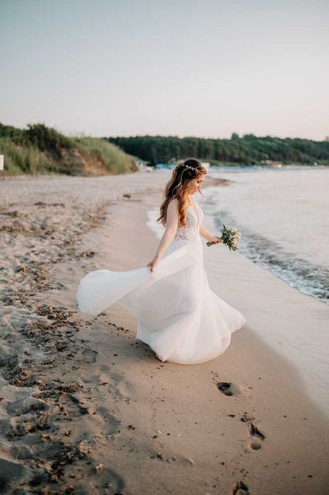 Бутикова булчинска рокля от Be Queen