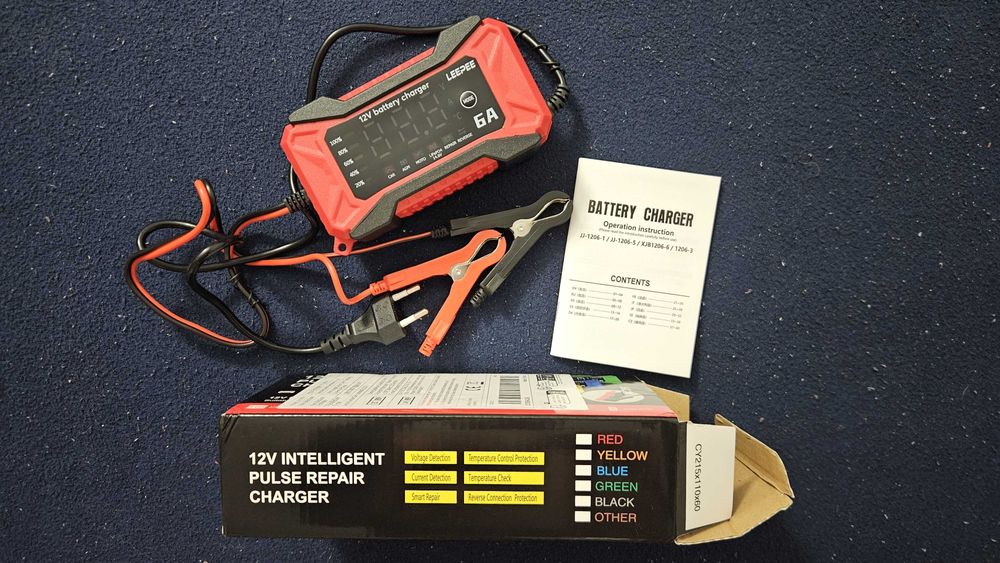 Redresor LiFePo4 si Plumb 6A 14,6V