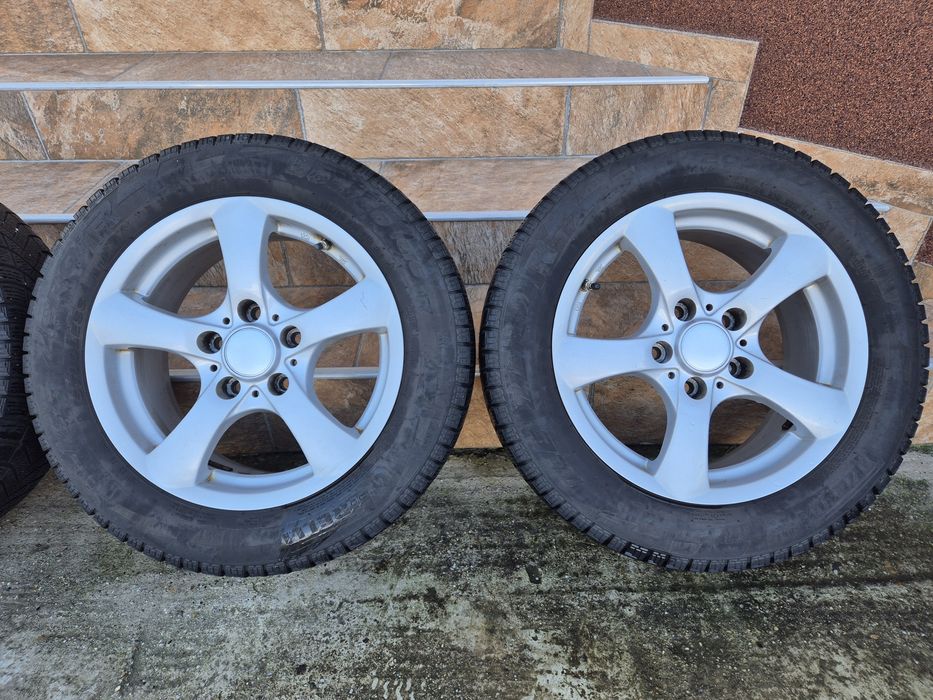 Jante R16 5x120 Bmw , Transporter T5 cu anvelope iarna 205/60R16