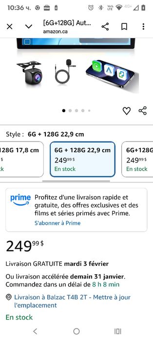 6GB+128GB] 9-инчов IPS автомобилен стерео GPS сателитна навигация Andr