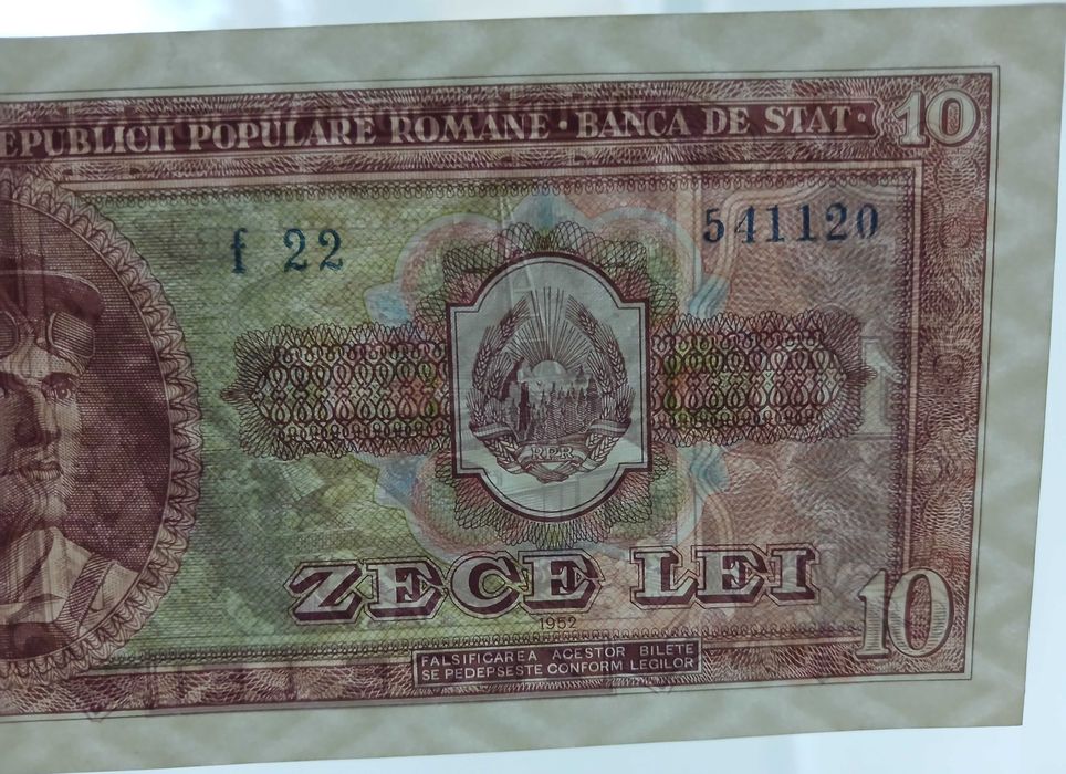 Romania, 10 Lei 1952