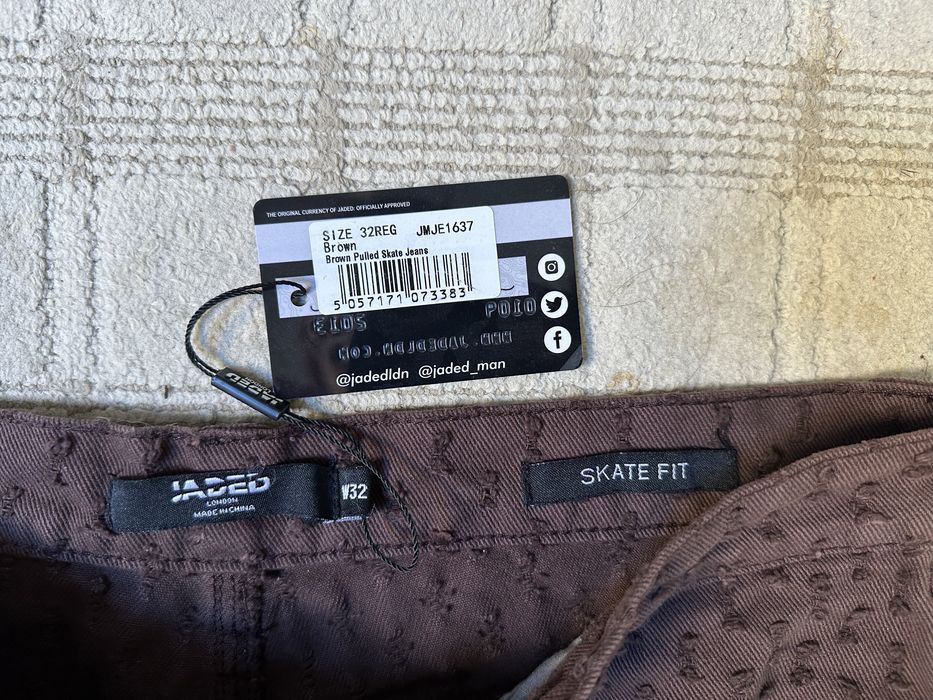 Jaded London Pantaloni Maro