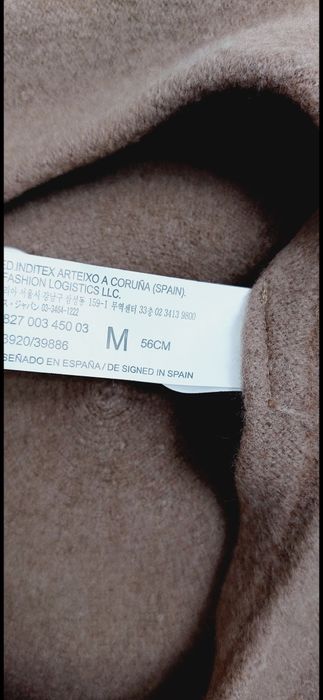 Берет Bershka 88 % шерсти