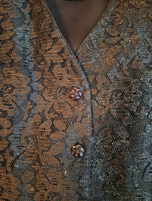Set vestă-fustă-bluză