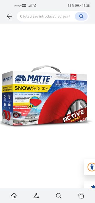 Huse antiderapanta zăpadă M