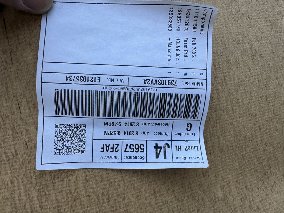 Тапицерия таван Nisan Note сенник плафонера