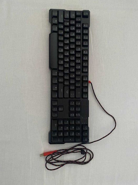 Игровая мышь HyperX+Коврик HyperX+Клавиатура Bloody