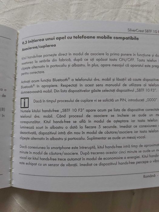 kit hands-free Bluetooth