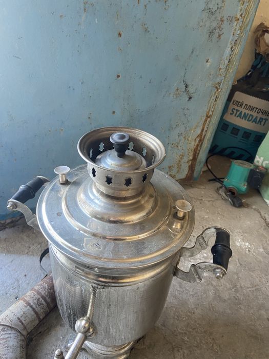 Самовар ағашпен қайнайтын