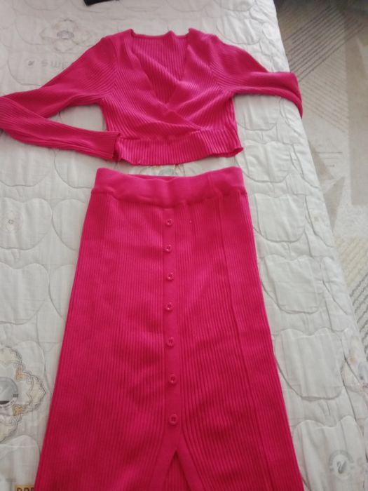 Платье трикотажное