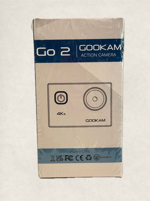 Camera video sport Gookam Go 2, 20MP, 4K, Wi-Fi, BlackNOUA/Sigilata - Garantie !!!