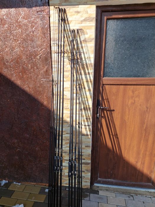 Set 3 lansete fox eos de 3.60/3.90m 3,5lb 2 tronsoane