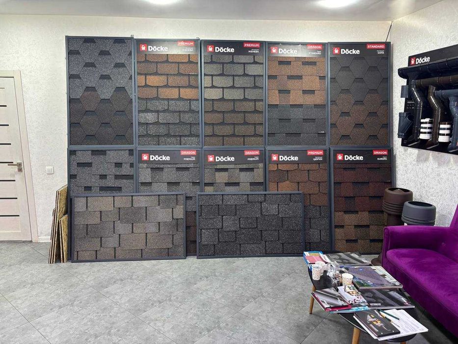 Мягкая кровля гибкая черепица и аксессуары