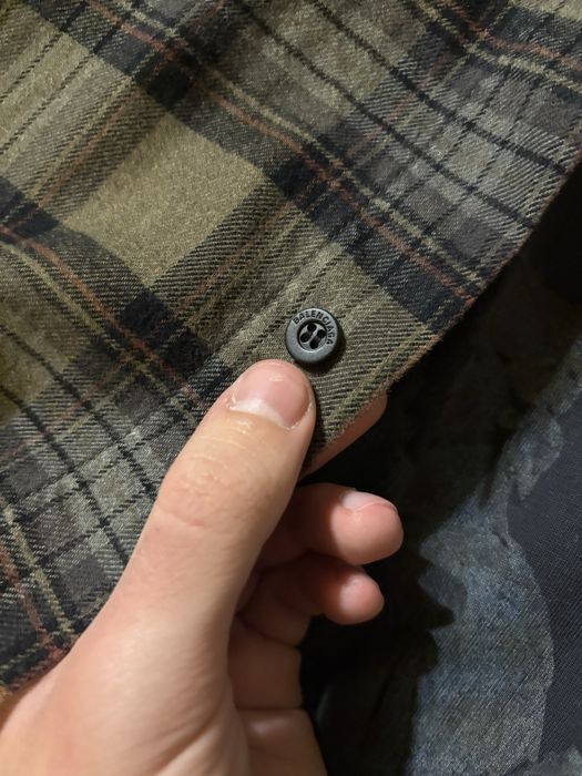 Balenciaga Paris Liberty Flannel Tricou