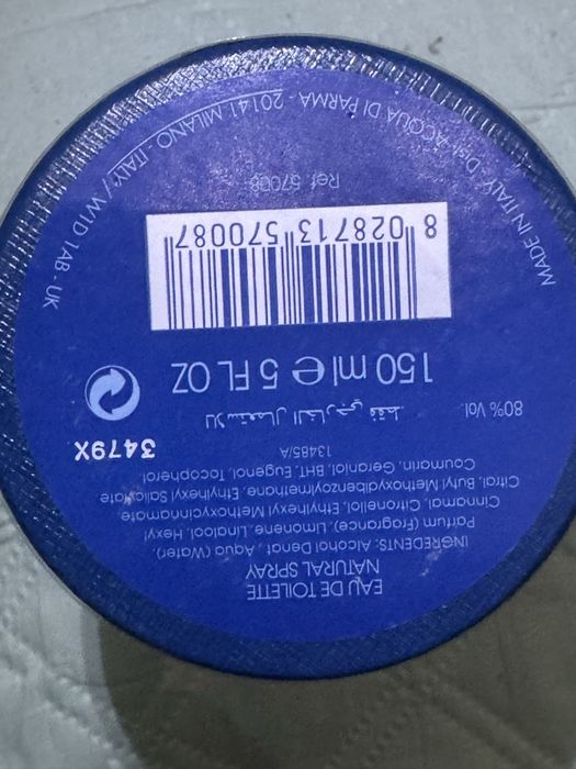 ACQUA DI PARMA BLU MEDITERRANEO Mirto di Panarea 150 ml nou sigilat