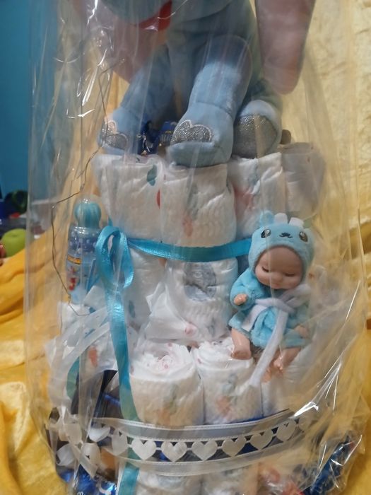 Торта от памперси