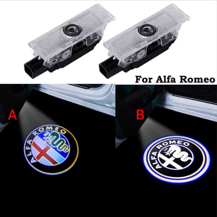 Set 2 Holograme usa Alfa Rome Giulietta Mito Stelvio Giulia 159 Brera