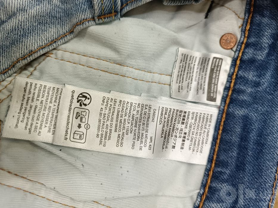 Оригинальные джинсы Levi's