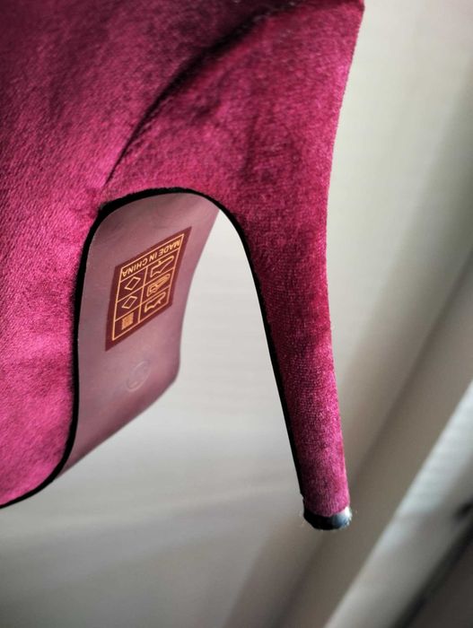 Официални велурени обувки №37