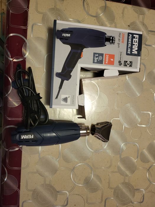 Pistol aer cald pentru lucrări industriale