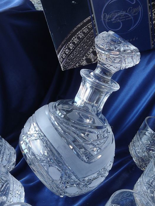 Подарочный хрустальный графин,набор Приятель