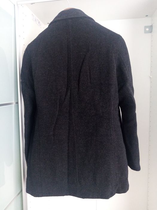 Zara MAN - Scurta groasa din lana. Jacheta. Geaca. Trench. Noua.