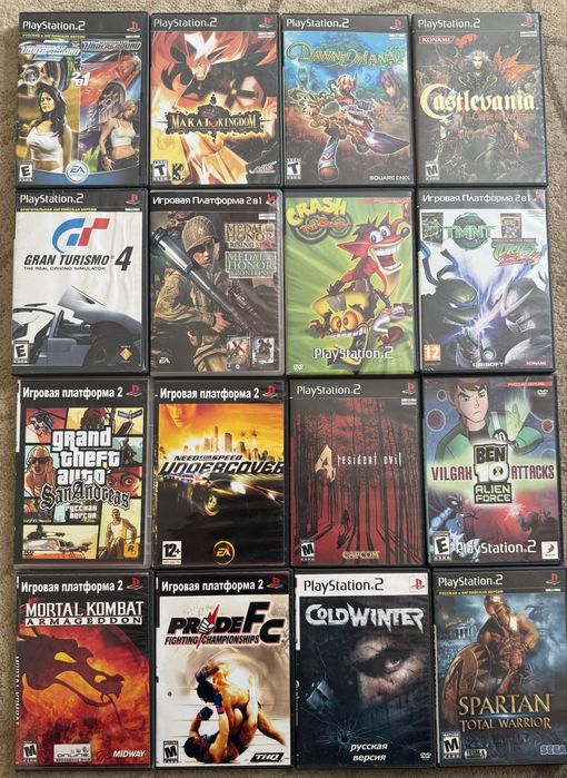 Игры/ps2/диски/playstation2/