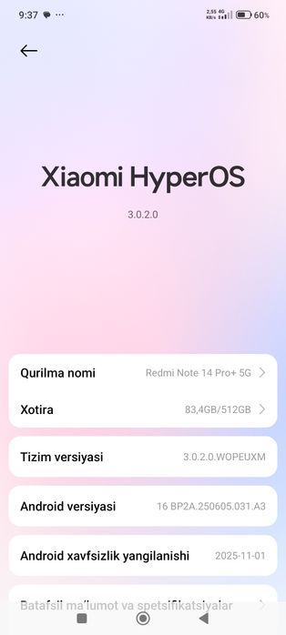 Redmi note 14 pro plus 5g