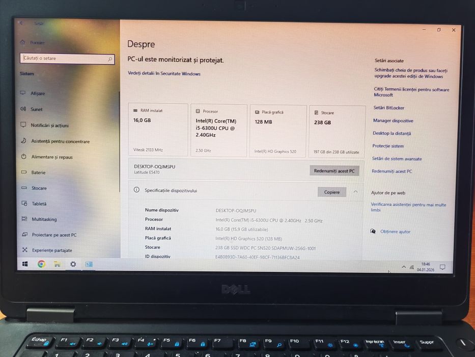 Laptop Dell latitude