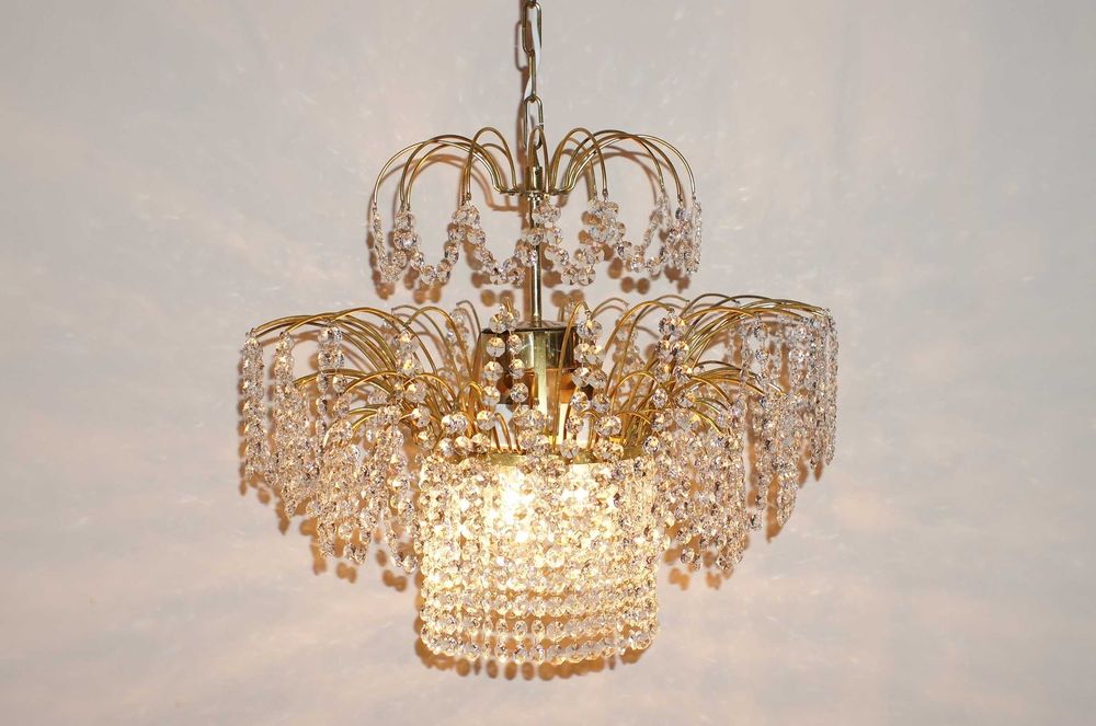 Люстра из чешского хрусталя Preciosa
