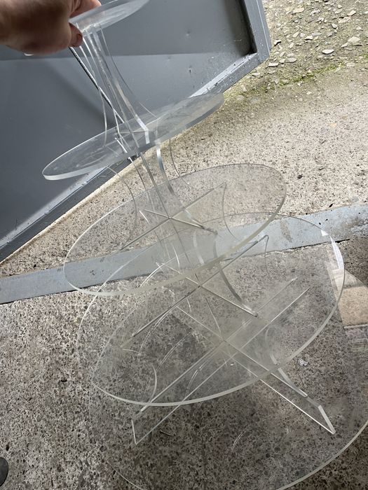 Platou rotund candy bar 5etaje  /prajituri monoportii /fructe