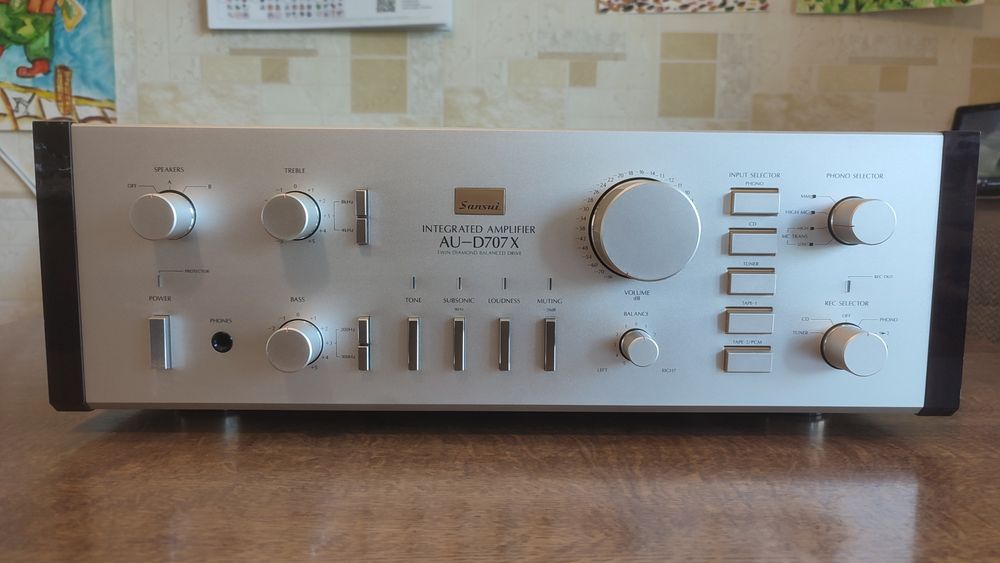 Продам усилитель Sansui AU-D707X