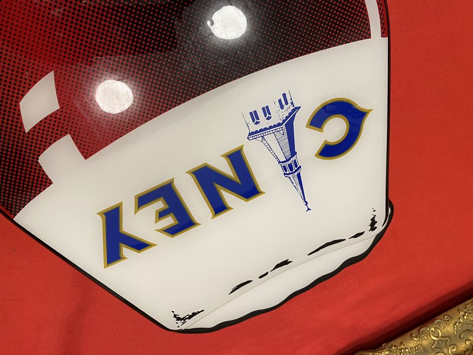 Винтидж светеща реклама на белгийска бира