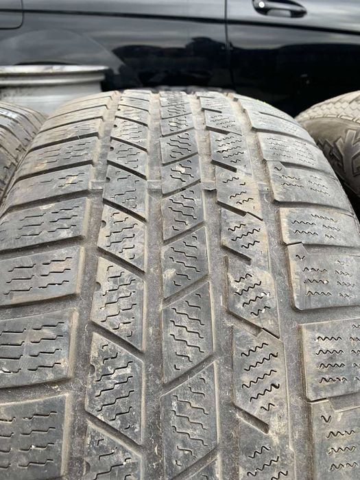 4 бр Зимни Гуми Continental 255/55 R18 DOT 3814 грайфер 4мм ном 6