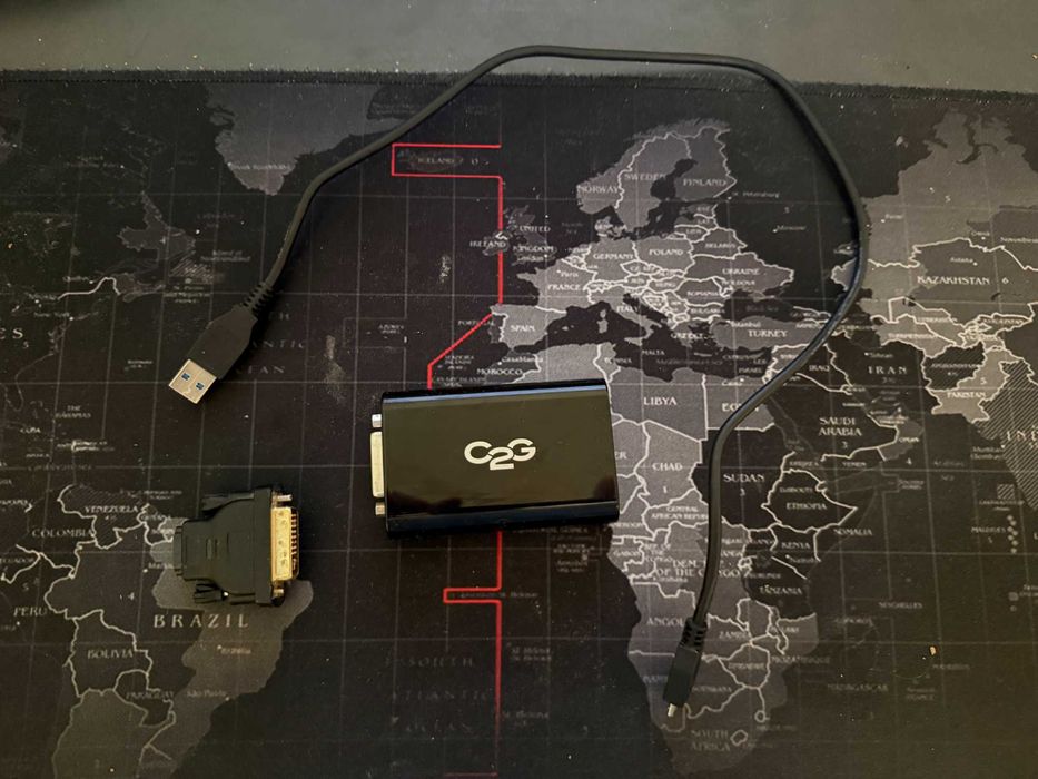USB 3.0 към HDMI/DVI Видео Адаптер (C2G DisplayLink) – 1080p