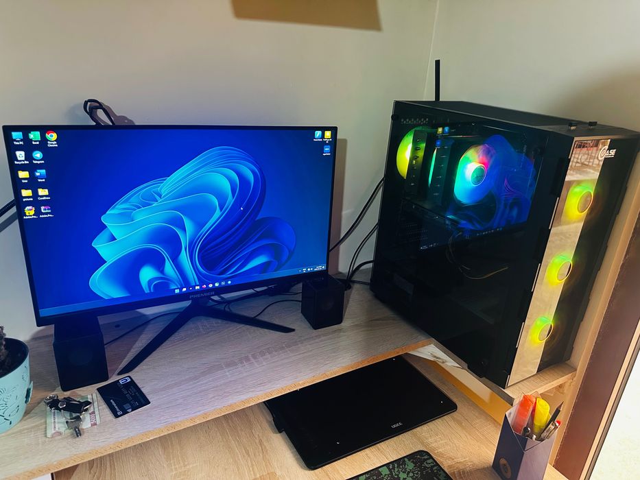 Ryzen 5 5600X / GTX 1660 SUPER 6GB / 16GB RAM – O‘yin va Dizayn uchun