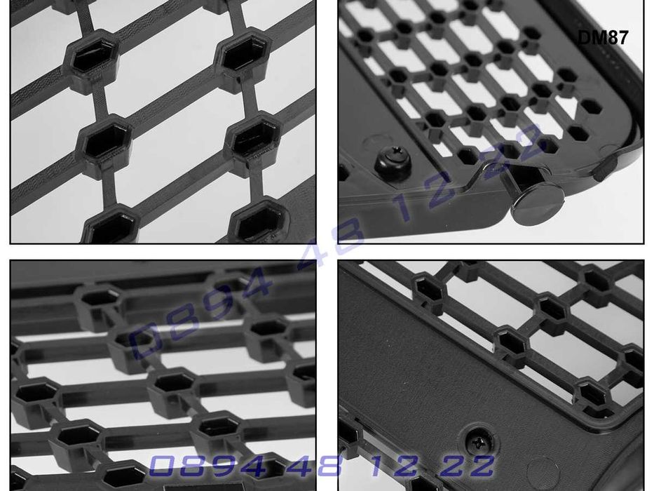 Предна Решетка Диамант Mercedes C W204 Мерцедес Ц В204 07-14