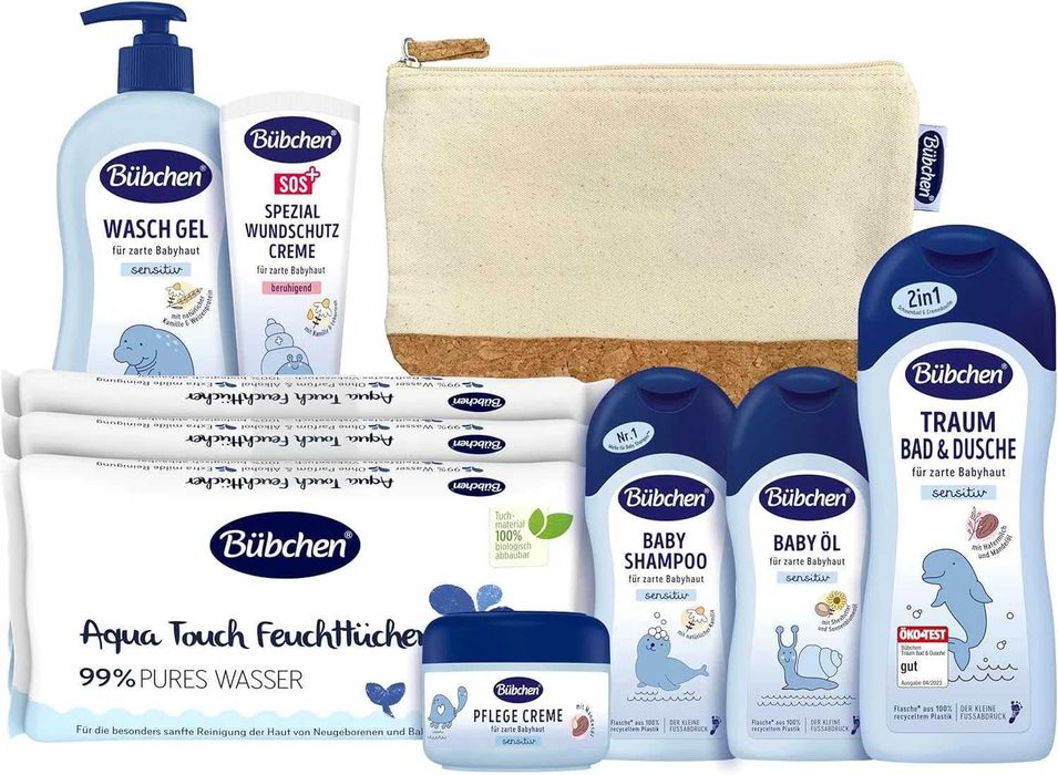 Детская косметика Бюбхен — шампуни, кремы, масла и гели для купания