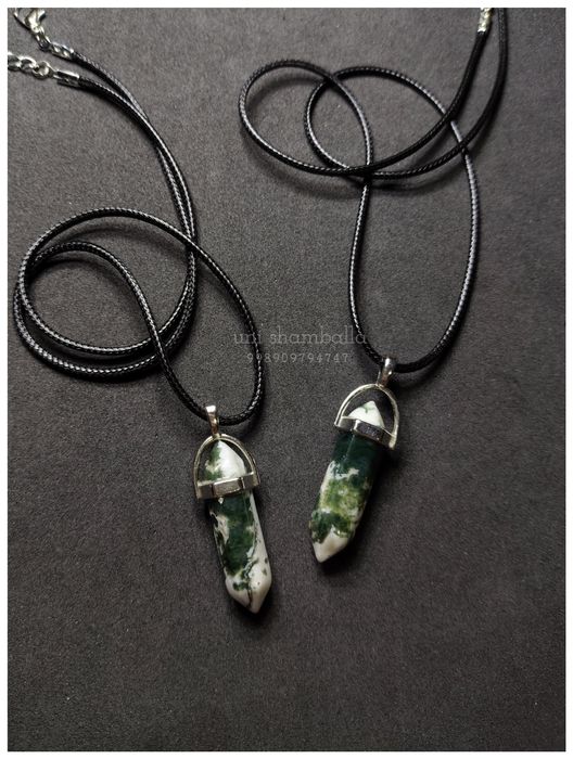 Парные кулон маятник из натуральных камней кулоны Солнце Луна, Инь Ян