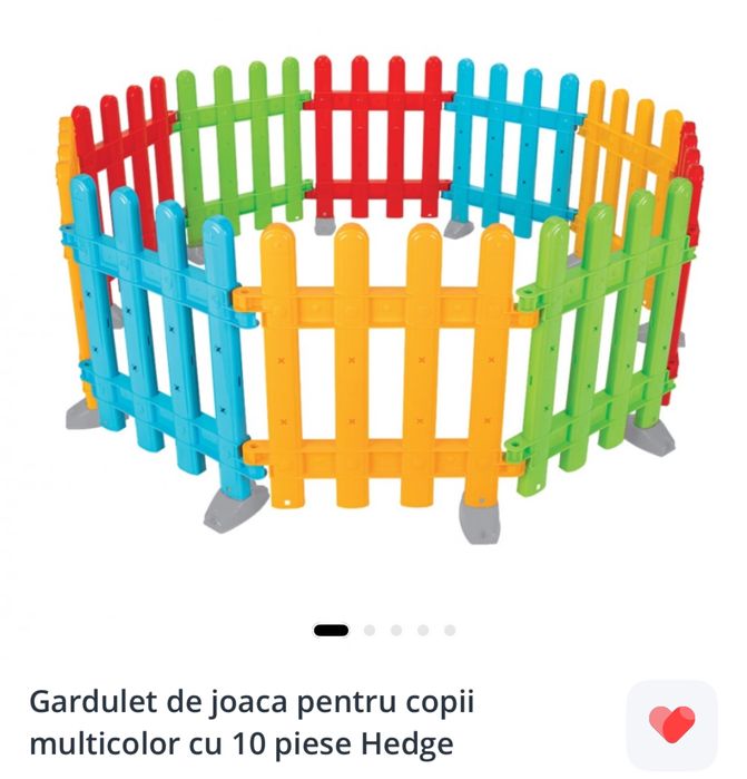 30 piese gardulet de joaca pentru copii