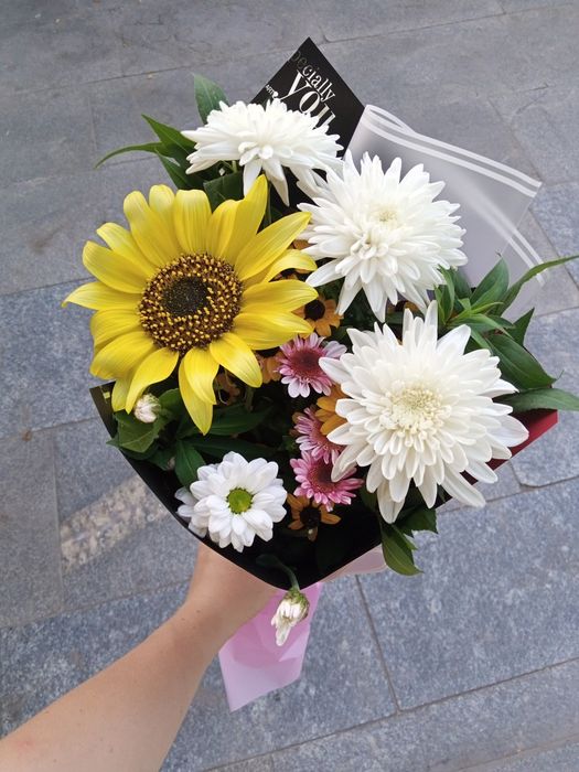 Цветы (букеты,корзинки)на заказ