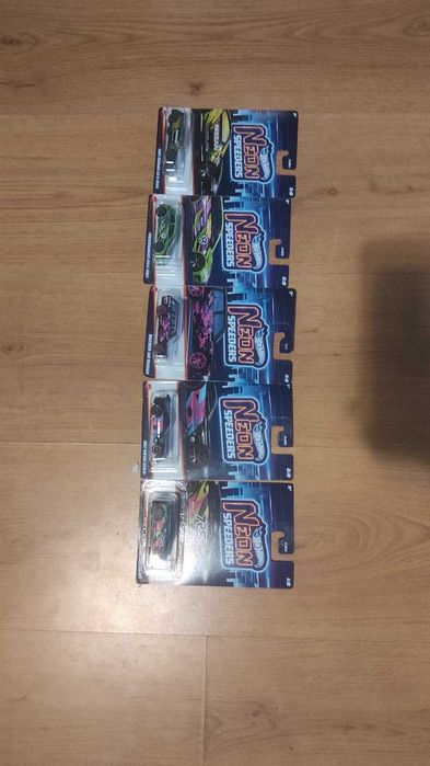Hot Wheels - Gran Turismo, Vintage, Neon Speeders