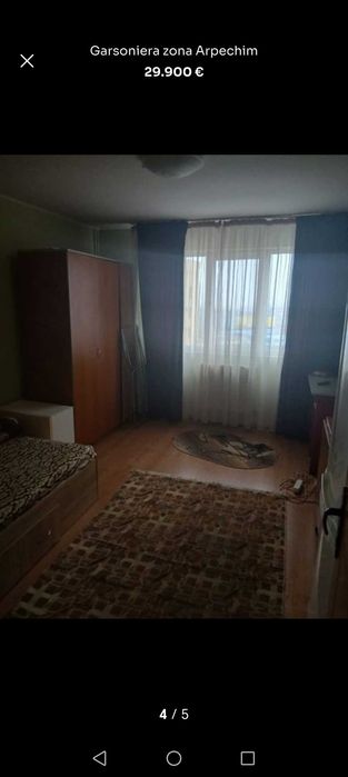 OCAZIE! Garsonieră cu GAZE – Arpechim – 20 mp – Mobilată