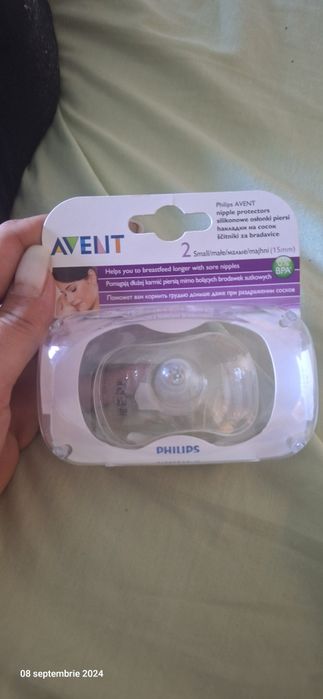 Philips AVENT pompa manuala san + (protectie sfarc)nipple protect sigi
