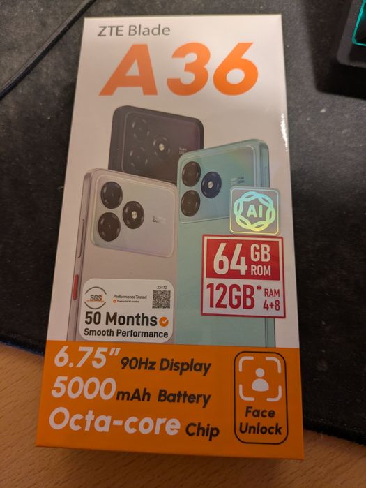 Смартфон ZTE Blade A36
