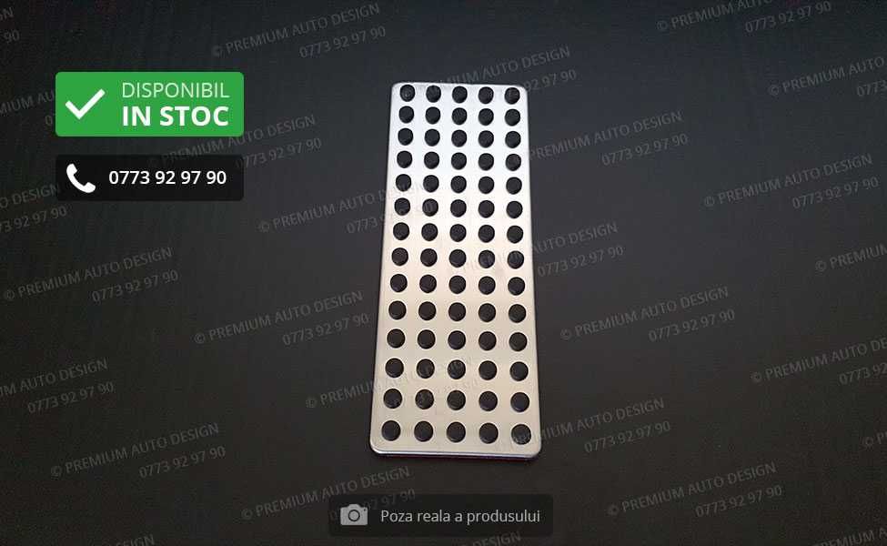 Ornamente INOX pedale AMG - Mercedes C, E, S, CLS, SLK, GLK, GLC, GLE