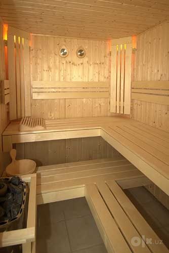 Halol navoida sauna 2 kishidan kirish