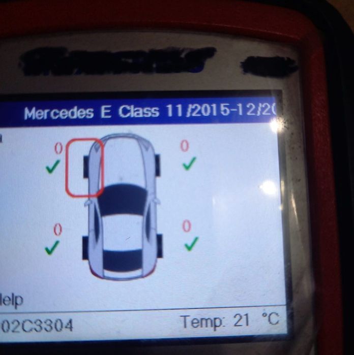 senzori presiune aer roti originali Mercedes A,C,E,G class w177, w213