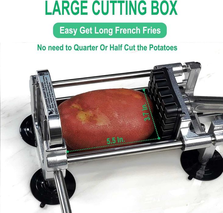 Резачка за картофи с три остриета French Fry Cutter