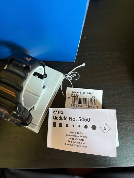 Casio SGW-450H-2BER / Module 5450 - с кутия и упътване